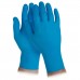 Перчатки нитриловые нeопудренные, голубые